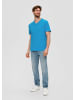 s.Oliver T-Shirt kurzarm in Blau