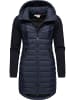 ragwear Steppmantel Lucinda Long II in Navy24