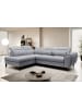 MF Design Nobel Recamiere Links in Grau -  (L) 265 x (B) 265 x (H) 100 cm