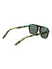 Funky Buddha Männer Sonnenbrille Rechtwinklig Schwarz