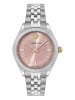 Versace Quarzuhr für Damen in silber
