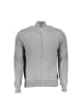 North Sails Grau Baumwolle Herren Strickjacke