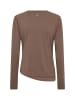 Mos Mosh Langarmshirt MMAmi in schoko