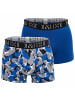 HOM Boxershort 2er Pack in Blau/Gemustert