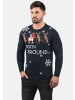 BLEND Strickpullover BHRudolph in Blau