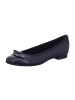 Tamaris Damen- Ballerinas  in Schwarz