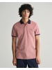 Gant Oxford Piqué Poloshirt in 4 Farben in Rot