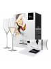 Eisch 2er Set Champagnergläser inkl. Poliertuch Sky SensisPlus 260 ml in transparent
