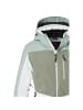 Killtec Funktionsjacke mit abzippbarer Kapuze in Weiß951