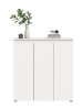 ebuy24 Sideboard Scarpa Weiß 105 x 37 cm