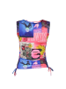 Desigual Blau Acetat Damen T-Shirt