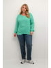 KAFFE curve Langarm-Bluse KCami Regular fit in Gumdrop Green