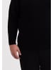 CASH-MERE.CH Rundhals Pullover in Schwarz