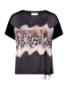 Betty Barclay Blusenshirt mit Aufdruck in Patch Black/Brown