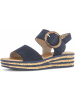 Gabor Plateau Sandalen für Damen in dunkel-blau