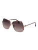 Max Mara Frauen Sonnenbrille Quadratisch Bronze
