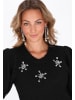 faina Women Sweater in black
