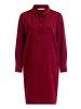 BETTY & CO Casual-Kleid mit Kragen in Fall Burgundy