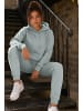 Reichstadt Damen Relaxed Fit Hoodie Marken-Stick in Grey