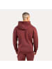 SMILODOX Zip Hoodie Ilyas in Bordeaux
