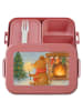 Mr. & Mrs. Panda Bento Box Maus Weihnachten Design ohne Spruch in Rot Pastell