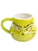 The Grinch The Grinch 3D Tasse Gesicht Kaffeetasse aus Keramik 320 ml in grün