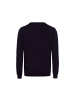 BRAX  Strickpullover für Herren in unifarben in dunkel-blau