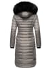 Navahoo Wintermantel Umay in Zinc Grey