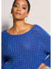 MADELEINE Pullover mit Pailletten in royalblau