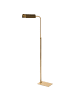Beliani Stehleuchten DERWENT in Gold - (W) 17 x (H) 121 x (L) 42 cm