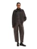 Marc O'Polo Zip-Cardigan loose in Stone Brown Melange