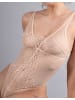 Scandale Eco-lingerie Dekolleté Body in Beige