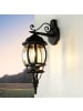 Licht-Erlebnisse Außen Wandlampe (B)15.5 x (H)54 cm in Schwarz
