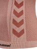 Hummel Hummel T-Shirt Hmlclea Yoga Damen Dehnbarem Atmungsaktiv Schnelltrocknend Nahtlosen in WITHERED ROSE/ROSE TAN MELANGE