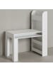 KADIMA DESIGN Kinderschreibtisch | Weiß, 90x50x110cm, Mit Regal