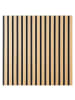 Homestyle4u Akustikpaneel 60x60 in Braun