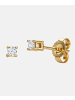 Diamant L'éternel Ohrringe aus 585 Gelbgold mit 0.1 Karat Diamant