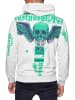 Rusty Neal Streetwear "FLYING SKULL" Sweater in Grau