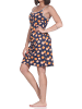 NORMANN Spaghetti Nachthemd Sommer-Look in marine