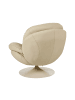 Beliani Sessel NOLVIK in Beige - (W) 82 x (H) 82 x (L) 85 cm
