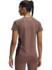 Under Armour Sportshirt "Trail Run Zip T-Shirt" in Braun