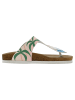 Dogo Lila Zehentrenner Sandalen - Queen of the Beach 40 in Mehrfarbig
