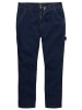 Men Plus Jeanshose in dark blue denim