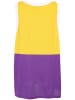 STARTER STARTER Herren Starter Split Mesh Tank Top in californiayellow/realviolet