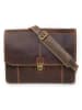 Buckle & Seam Cara Messenger Leder 35 cm in brown