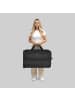 Redolz Duffle Essentials 2-Rollen Reisetasche Set 2-tlg. L+L mit Dehnfalte in black