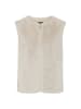 Olsen Weste in Almond Beige