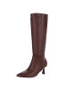 Ital-Design High Heel in Weinrot