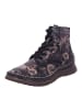rieker Schnürstiefel in schwarz-pastell/antik