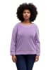 Ulla Popken Sweatshirt in lavendel